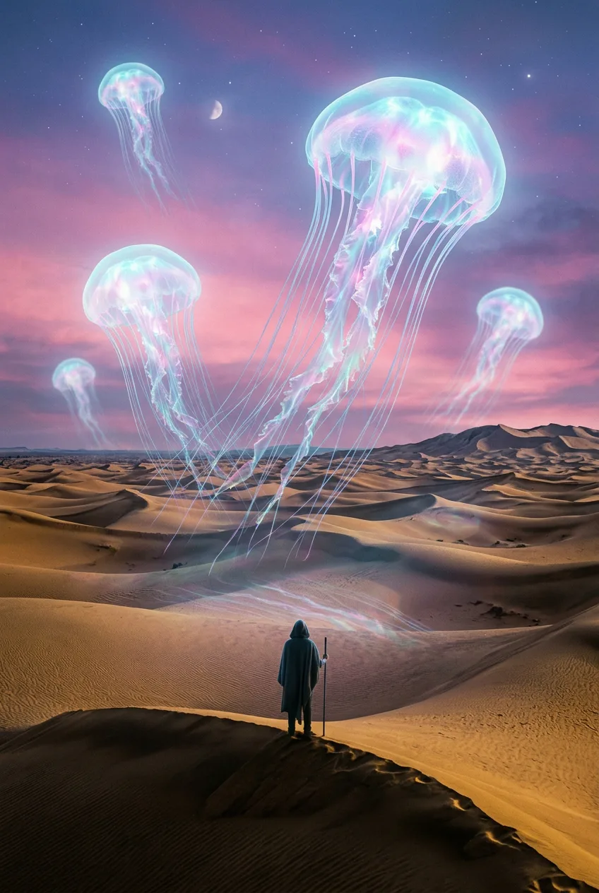 Desert jellyfish