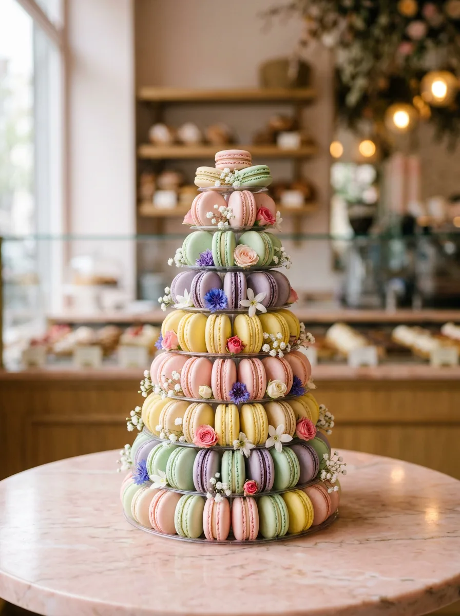 Macaron tower